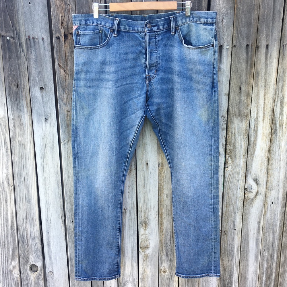 Denim & Supply Ralph Lauren Vintage Y2K Low Skinny Jean Blue 38